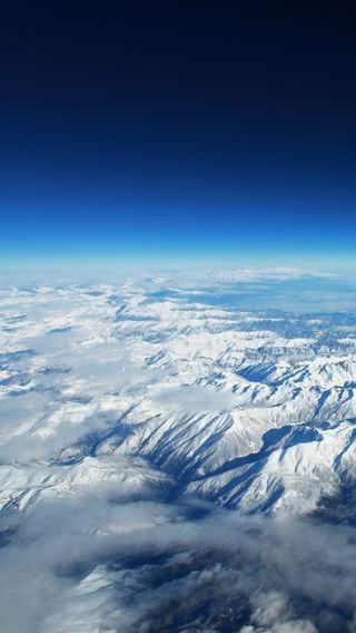 山脈 - 航空写真