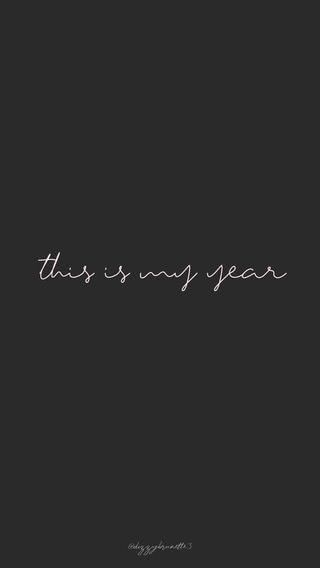 this is my year