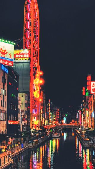 大阪の夜景