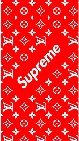 Supreme x ルイ・ヴィトン|SupremeのiPhone壁紙