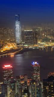 香港の夜景