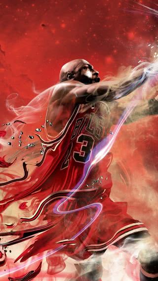 マイケル・ジョーダン|NBAのiPhone壁紙