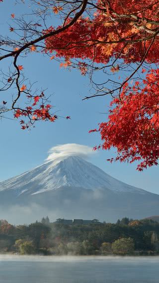 秋の富士山