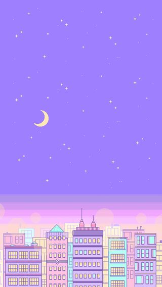 夜景のイラスト