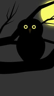 フクロウのイラスト