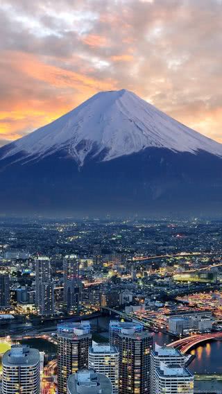 富士山|山のiPhone壁紙