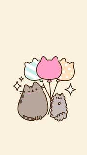 Pusheen  (風船）| かわいいネコのキャラクター