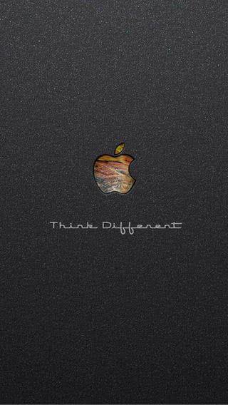 Think Different|LogoのiPhone壁紙