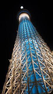 スカイツリーの夜景