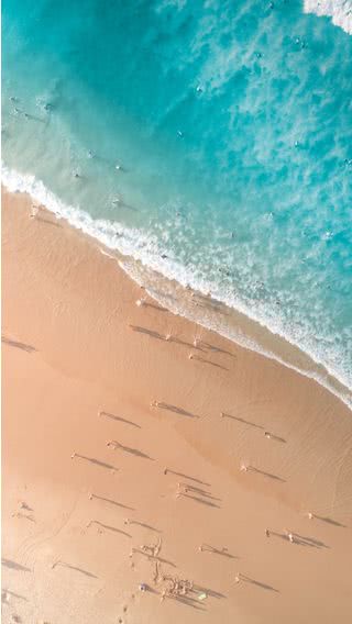 ビーチ - 航空写真