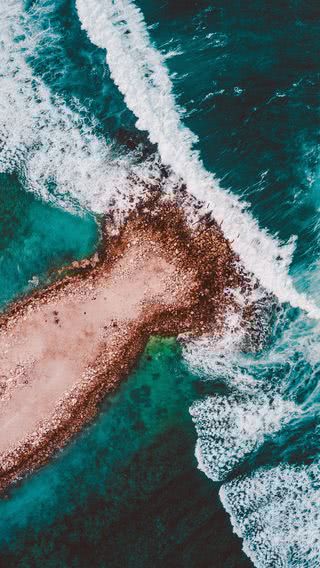 海 - 航空写真