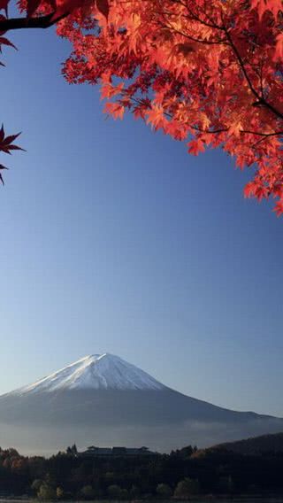 秋の富士山