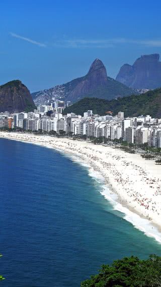 ブラジルの海