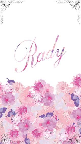 Rady | ガーリーなiPhone壁紙