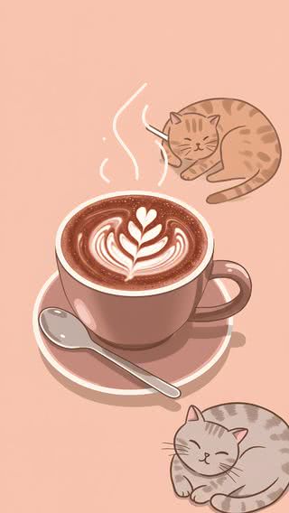 猫とコーヒー