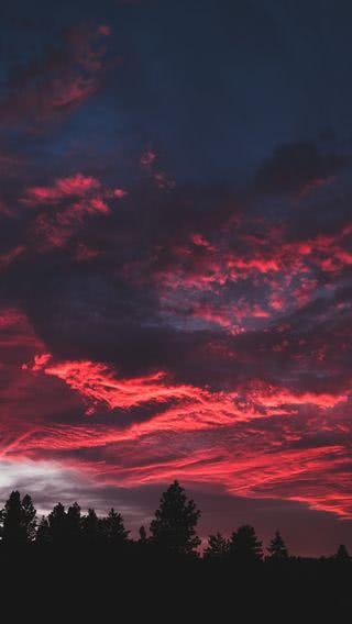 夕焼け雲