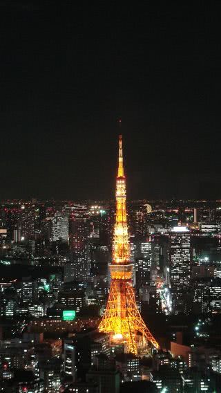 東京タワーの夜景