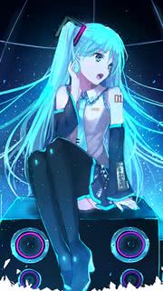 初音ミク | ボカロのiPhone8壁紙