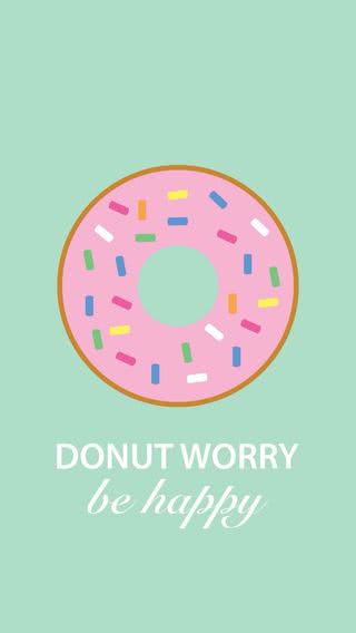 ドーナツ - Donut worry be happy