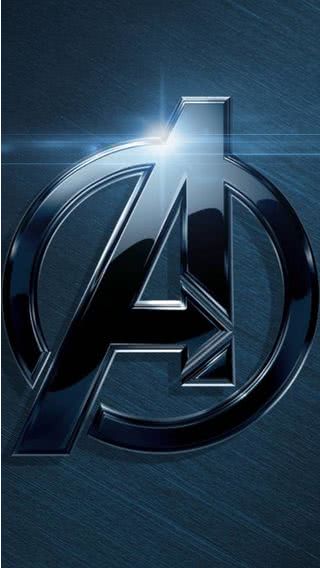 【286位】アベンジャーズ|LogoのiPhone壁紙