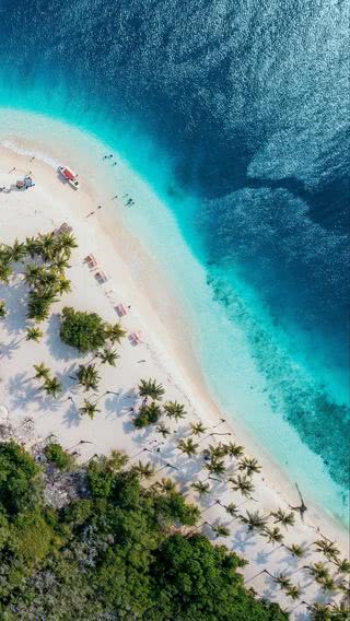 ビーチ - 航空写真