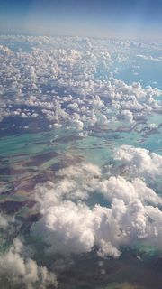 上空から見た島