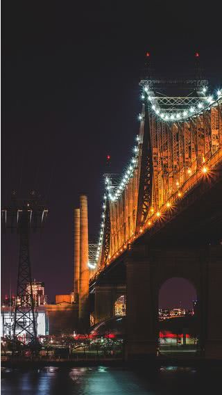 橋の夜景