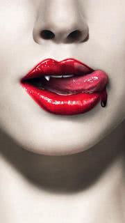 Red Vampire Lips