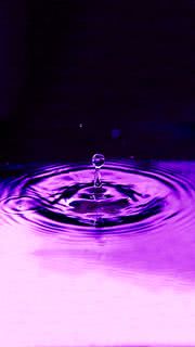 Purple water | おしゃれなiPhone壁紙