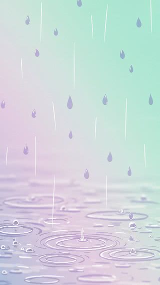 【244位】春の雨|雨のiPhone壁紙