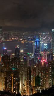 香港の夜景