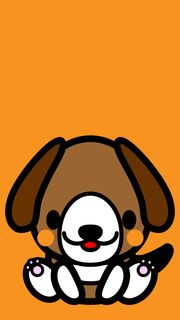 子犬のイラスト