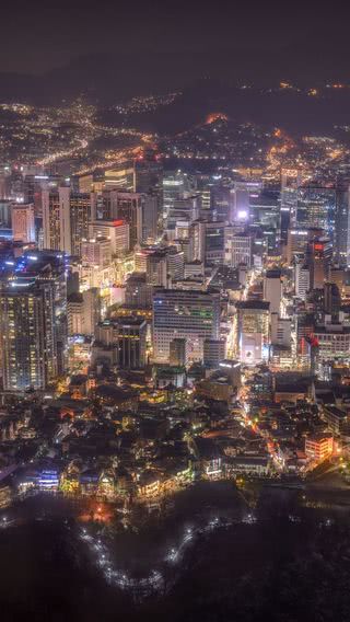 都会の夜景