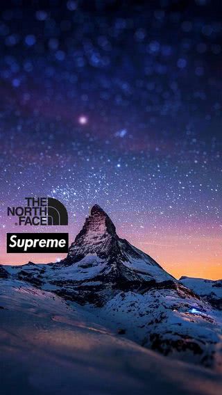 Supreme （シュプリーム）|山のiPhone壁紙