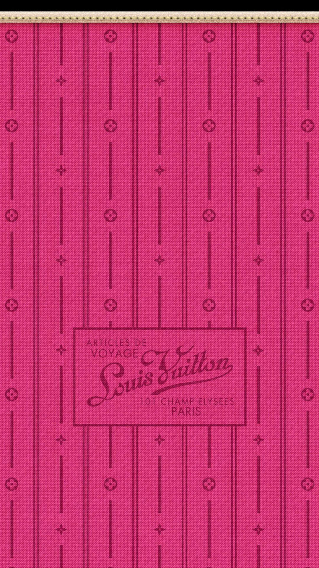 ピンク Louis Vuitton 壁紙