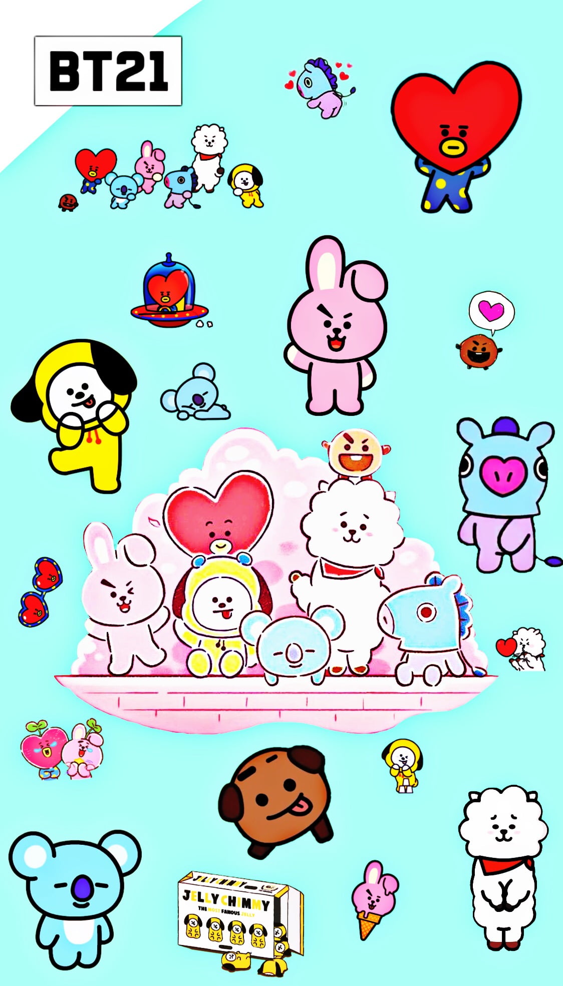 新しいコレクション Bt21 壁紙 最高の選択されたhdの壁紙画像