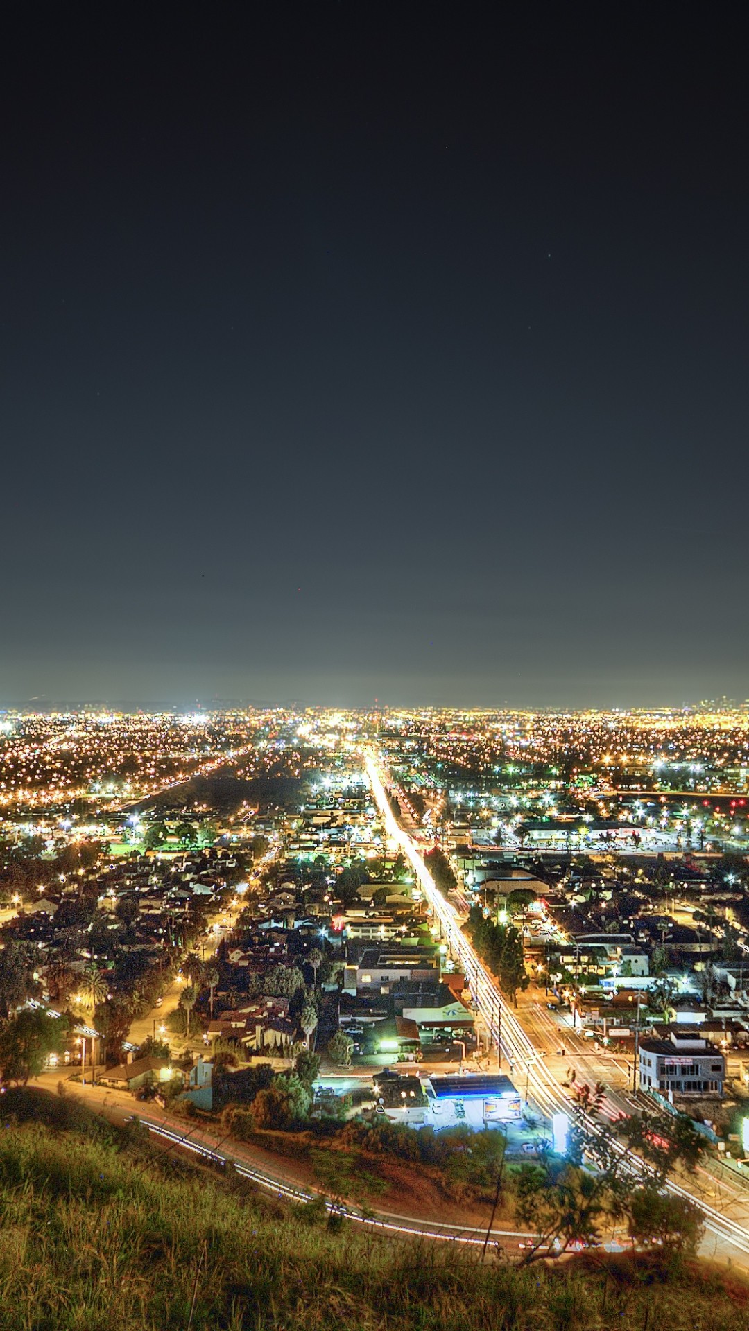 ロサンゼルスの夜景 Iphone11 スマホ壁紙 待受画像ギャラリー