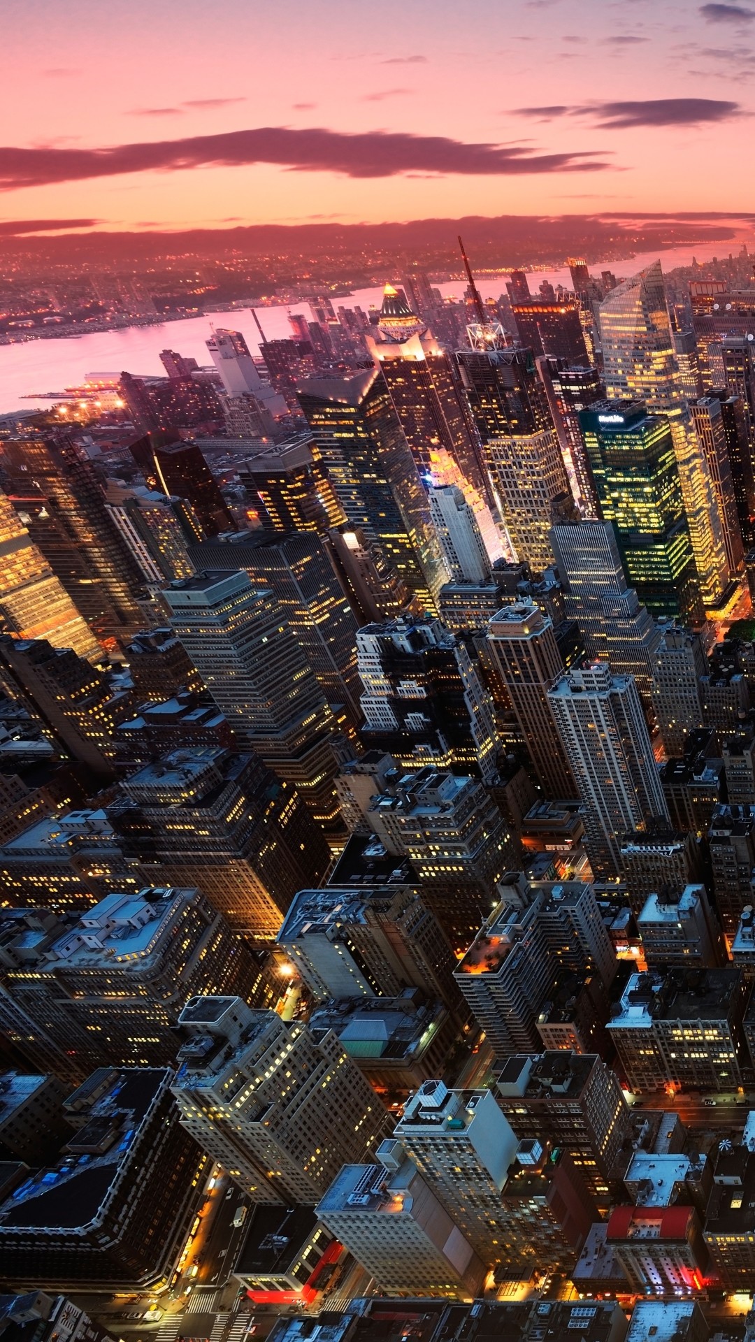 ニューヨークの夜景 Iphone11 スマホ壁紙 待受画像ギャラリー