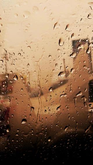 雨 | セピア色の風景