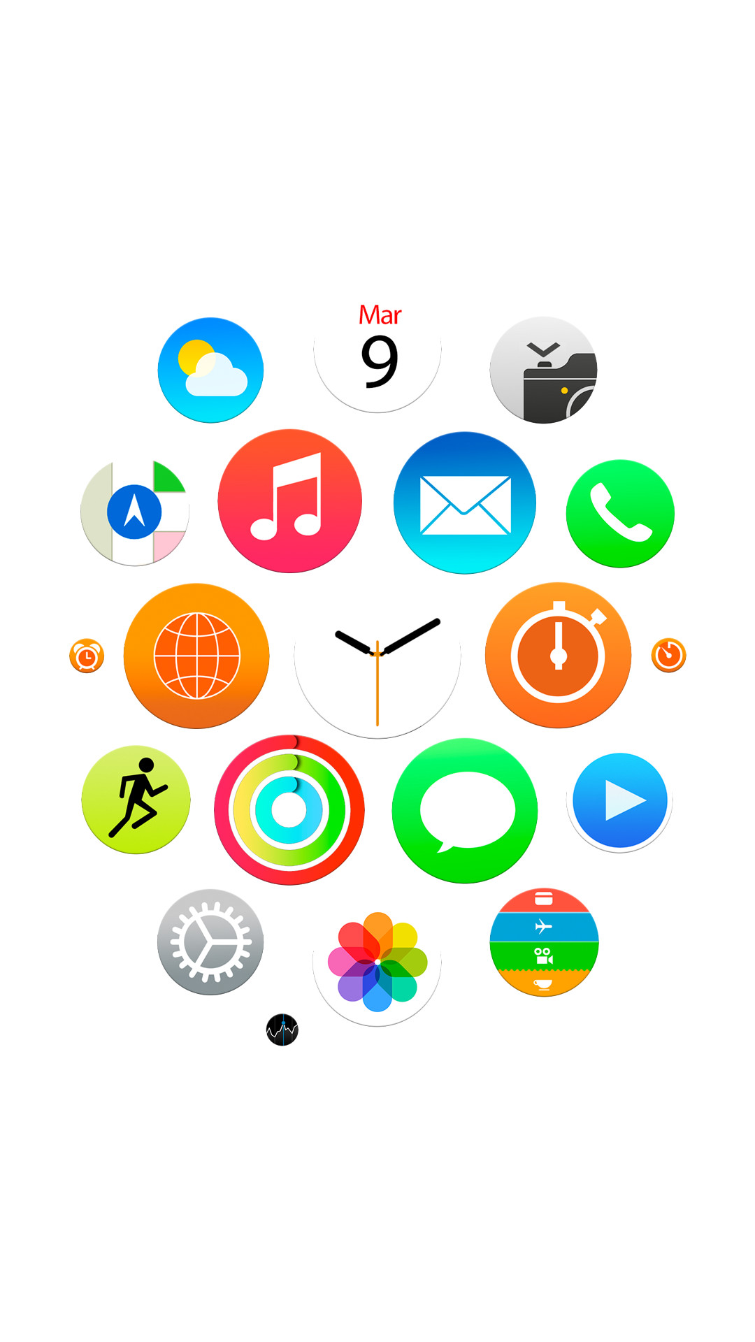 Apple Watch Icons Iphone11 スマホ壁紙 待受画像ギャラリー