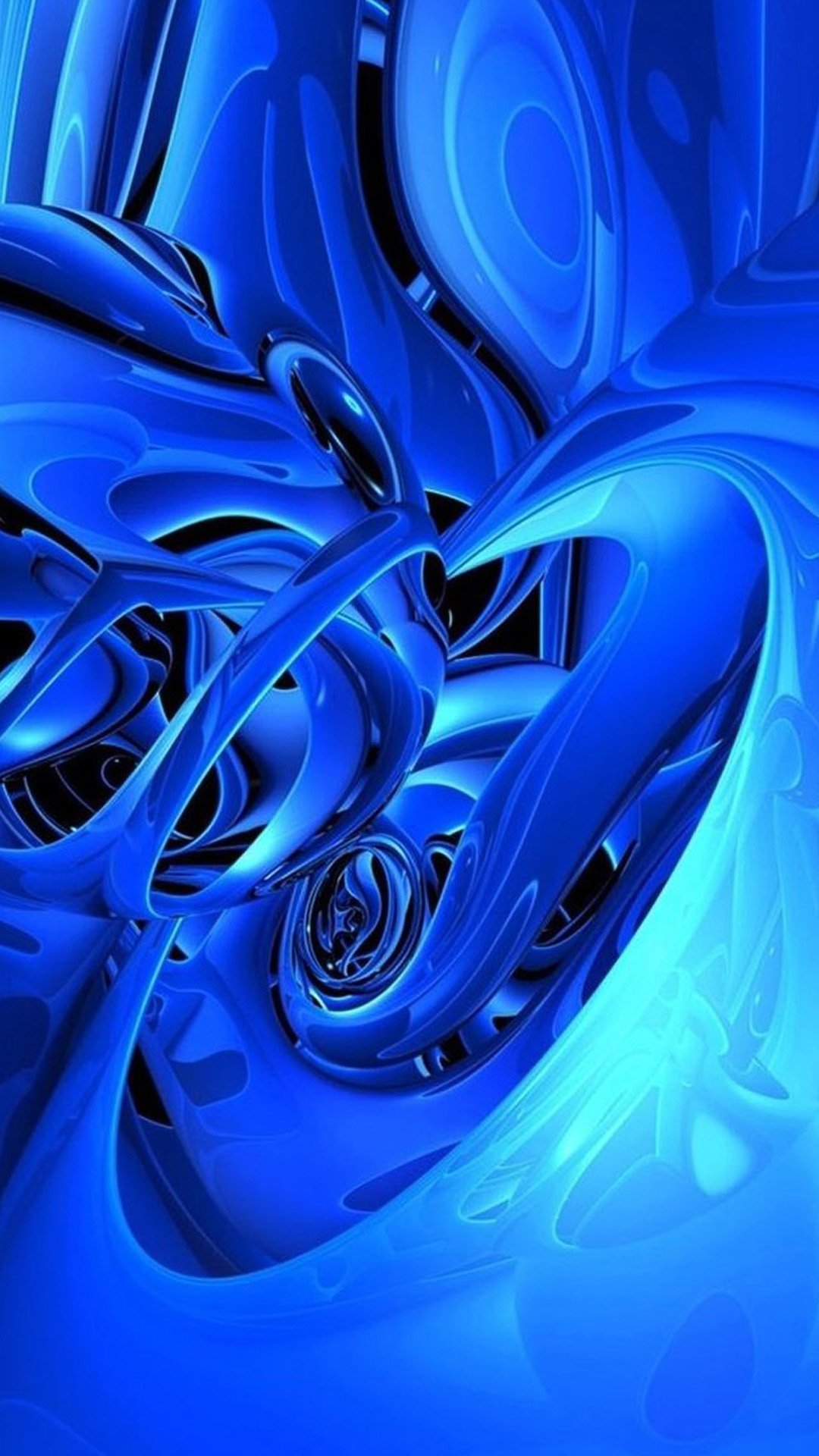 Blue 3d Abstract かっこいいブルーのスマホ壁紙 Iphone11 スマホ壁紙 待受画像ギャラリー