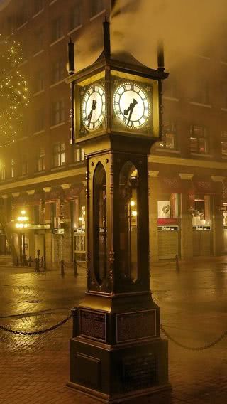 街頭の時計