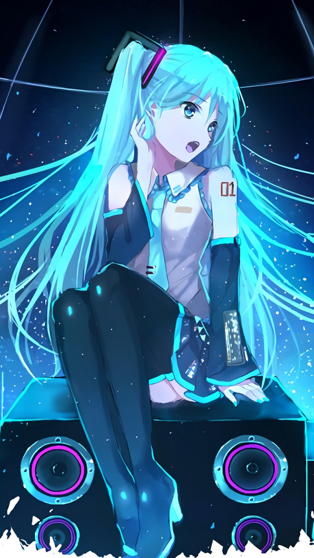 初音ミク ボカロのiphone8壁紙 Iphone12 スマホ壁紙 待受画像ギャラリー