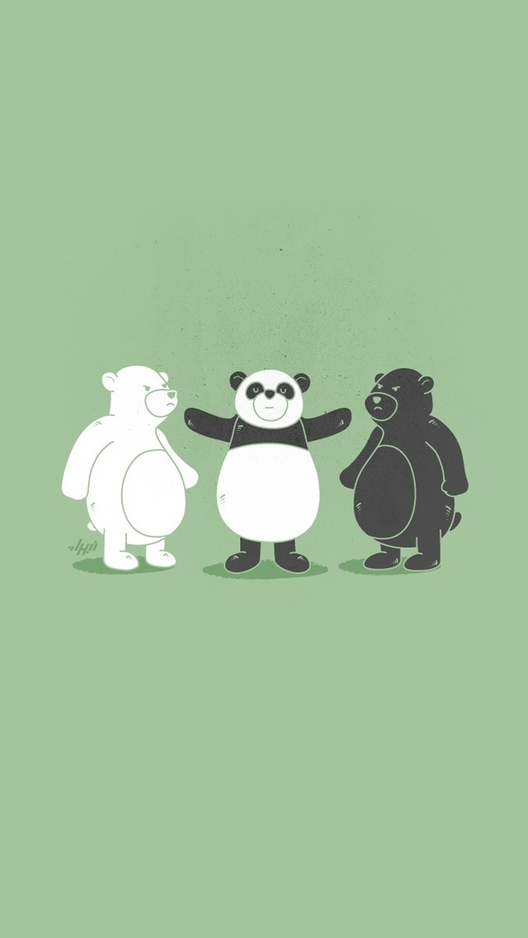 パンダとクマ Iphone12 スマホ壁紙 待受画像ギャラリー