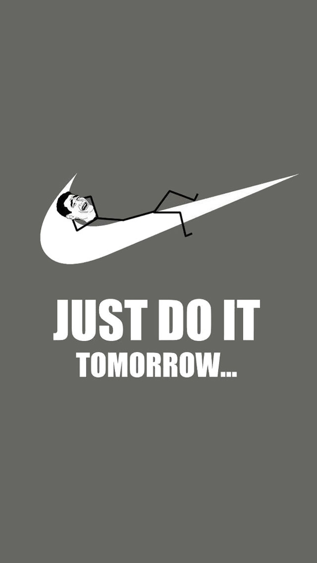 Iphone壁紙 Nike Just Do It Tomorrow Iphone11 スマホ壁紙 待