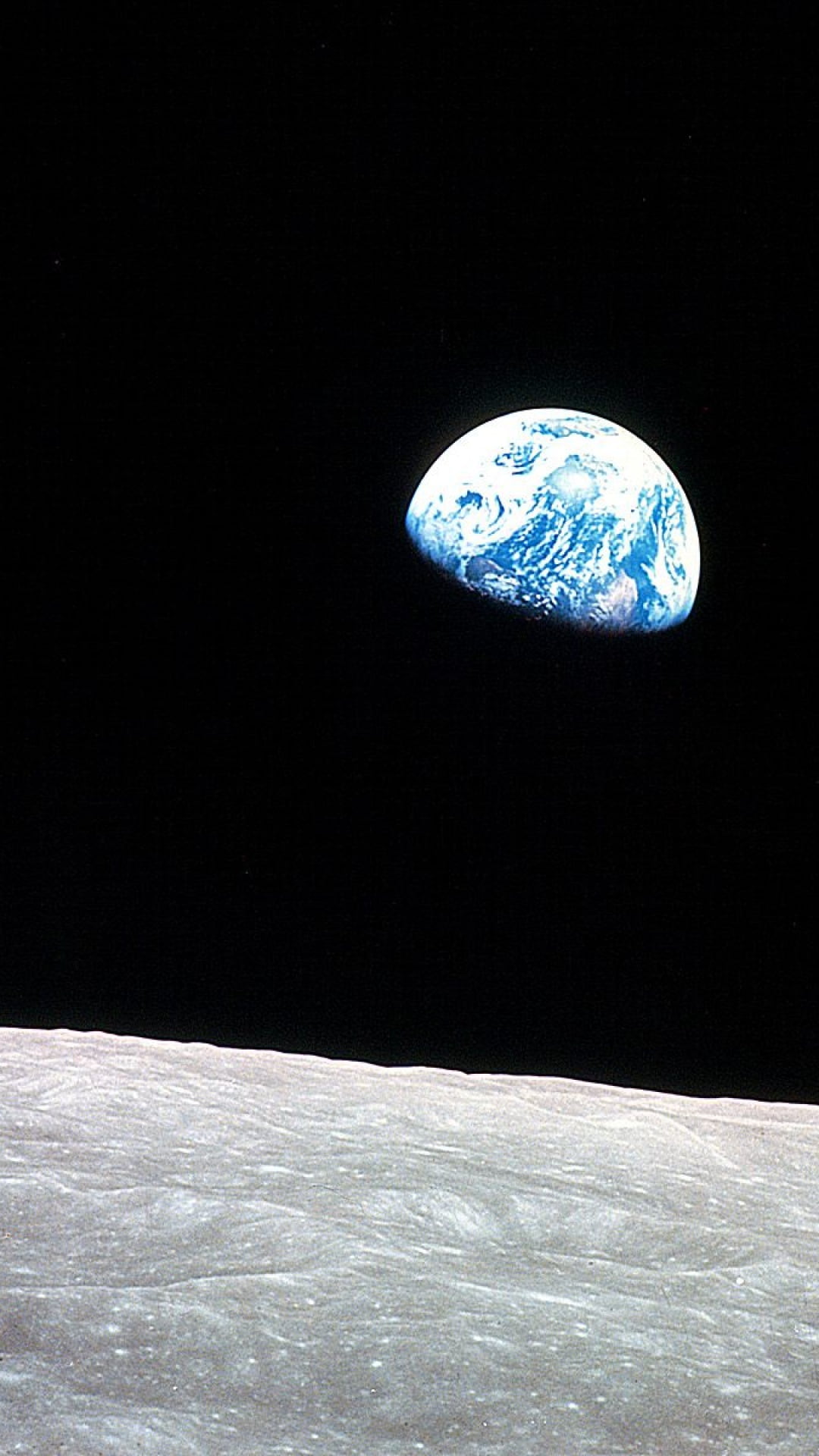 月面から見た地球 Iphone11 スマホ壁紙 待受画像ギャラリー