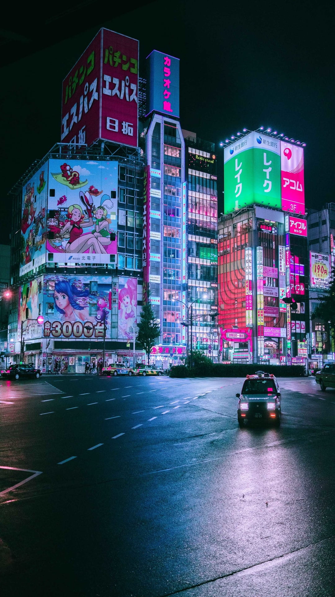 新宿歌舞伎町の夜景 Iphone11 スマホ壁紙 待受画像ギャラリー