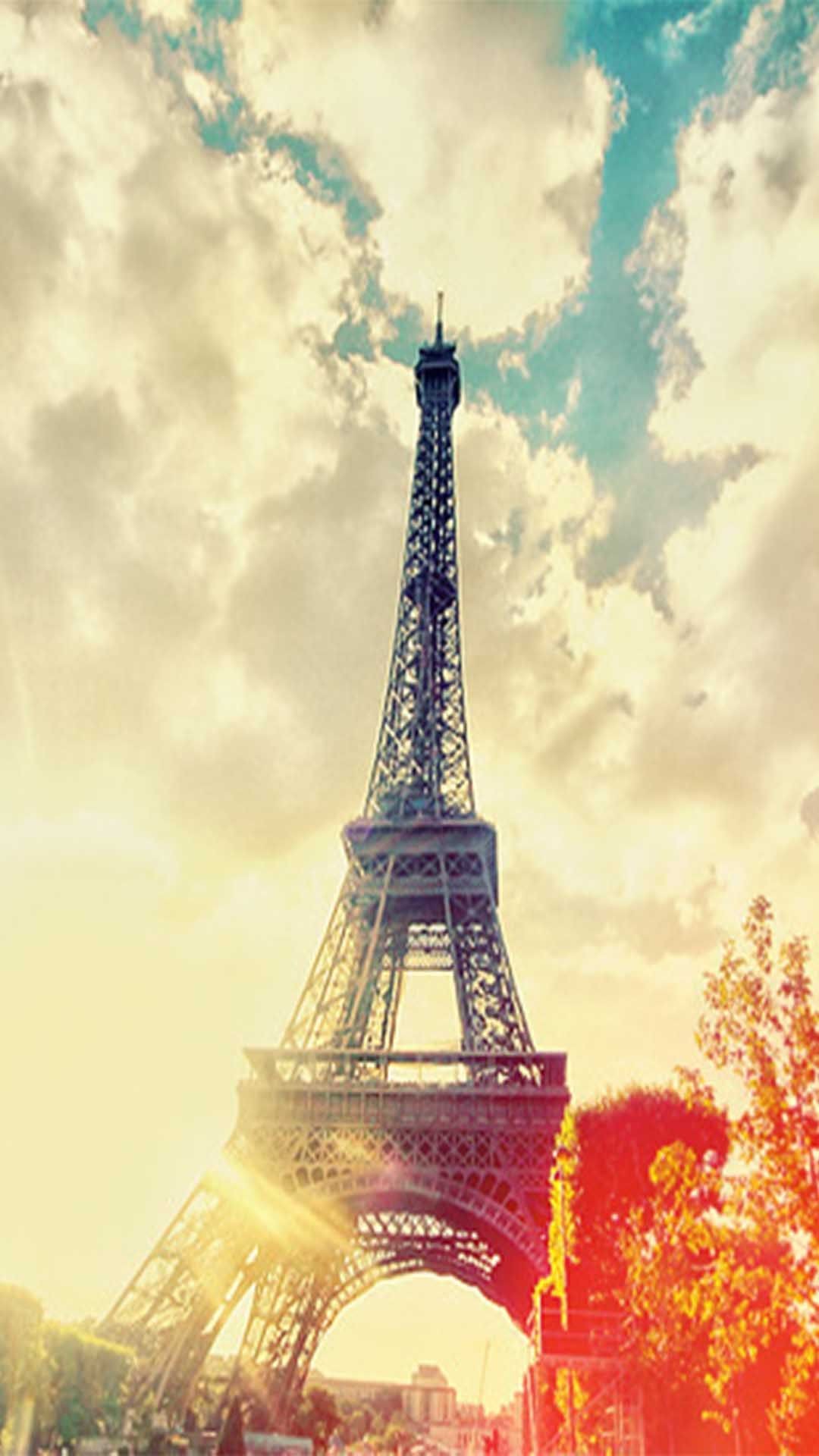 Paris Wallpaper エッフェル塔 Iphone11 スマホ壁紙 待受画像