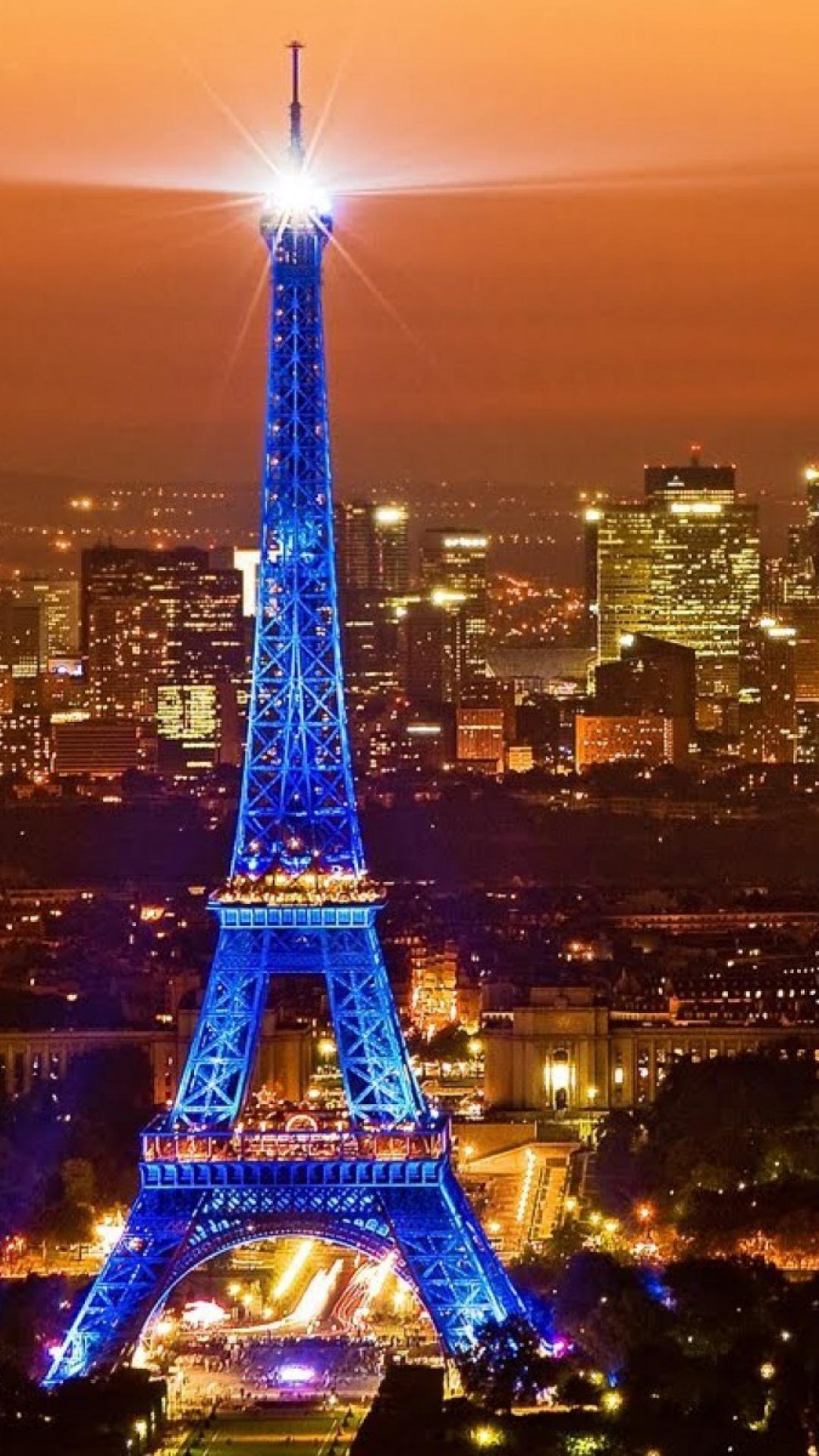 パリのお洒落な夜景 Iphonex スマホ壁紙 待受画像ギャラリー