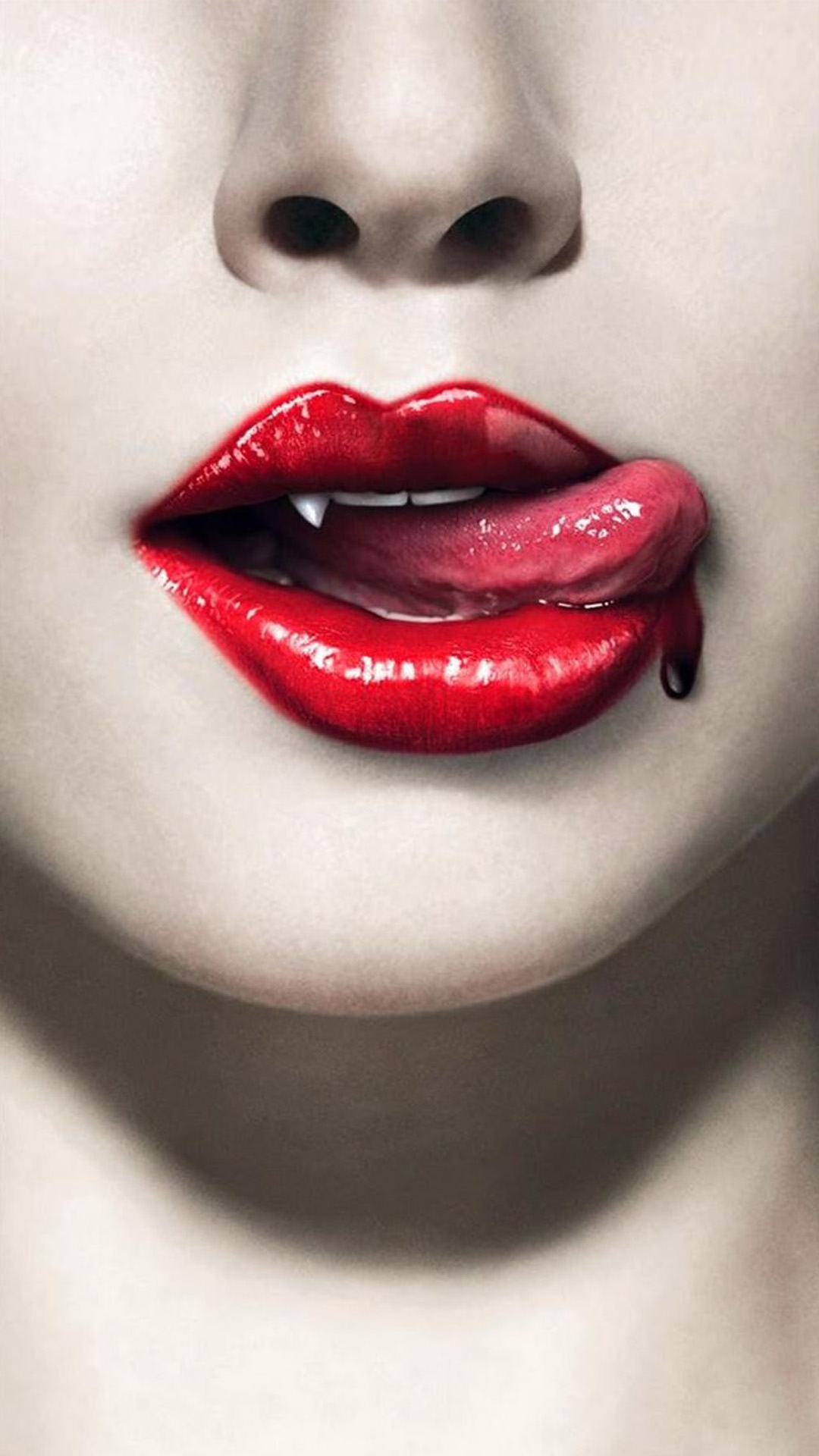 Red Vampire Lips Iphone11 スマホ壁紙 待受画像ギャラリー